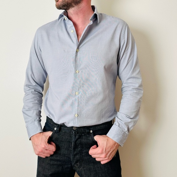 Banana Republic supima cotton Camden fit button down shirt - Picture 4 of 7